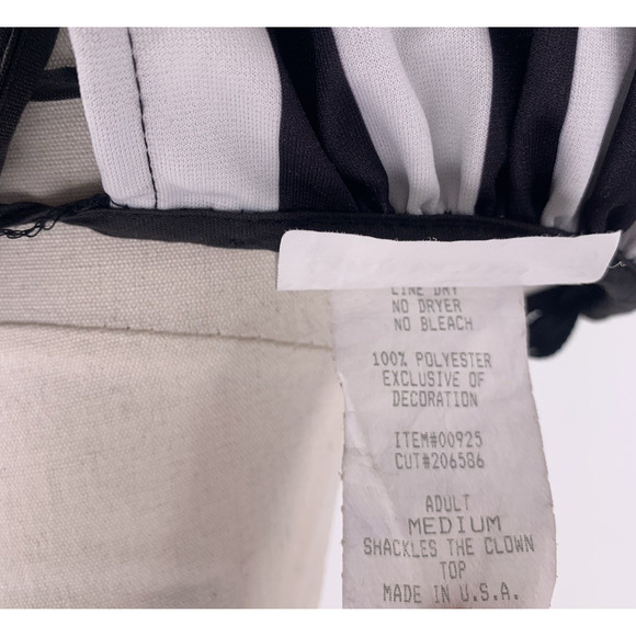 Psycho Sideshow Shackles The Clown Evil Mask Adult M Costume California Costumes - Picture 11 of 12